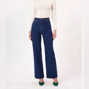 ROLLAS Heidi High Rise Loose Straight Leg Jeans